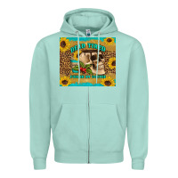 Seafoam dead tired fueled by coffee Zipper Hoodie - Artiststas