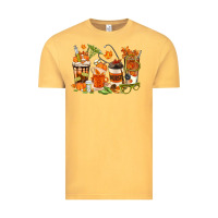 Vintage Mustard fall nurse coffee cups Vintage Tee - texasbilliewilder