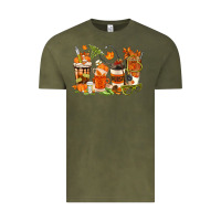 Vintage Olive fall nurse coffee cups Vintage Tee - texasbilliewilder