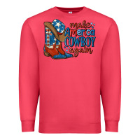 Cardinal make america cowboy again Premium Sweatshirt - MaliasSmallBusiness