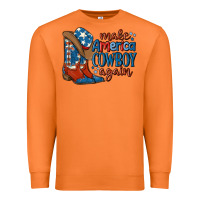 Carrot make america cowboy again Premium Sweatshirt - MaliasSmallBusiness