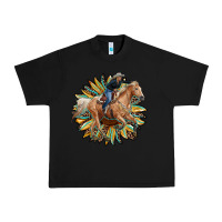 Black sunflower rodeo Urban Heavy Tee - RanaPortraitStore