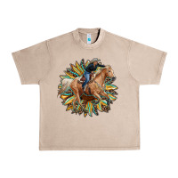 French Oak sunflower rodeo Urban Heavy Tee - RanaPortraitStore