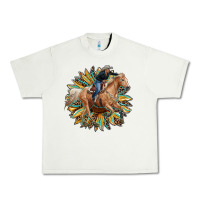 Pistachio sunflower rodeo Urban Heavy Tee - RanaPortraitStore