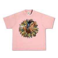 Salmon sunflower rodeo Urban Heavy Tee - RanaPortraitStore