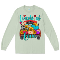 Matcha loads of love with truck Long Sleeve Tee - HRA Design Shop