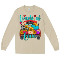 Mushroom loads of love with truck Long Sleeve Tee - HRA Design Shop