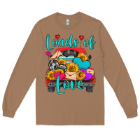 Toasted Coconut loads of love with truck Long Sleeve Tee - HRA Design Shop