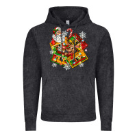 Vintage Black christmas cassette tapes Vintage Hoodie - Zillion Design Studio
