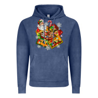 Vintage Denim christmas cassette tapes Vintage Hoodie - Zillion Design Studio