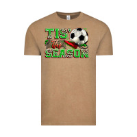 Vintage Coffee tis' the season soccer Vintage Tee - Zillion Design Studio