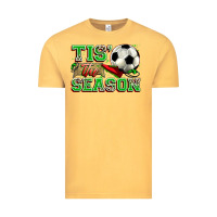 Vintage Mustard tis' the season soccer Vintage Tee - Zillion Design Studio