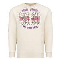 Sandshell dont stress test day do your best Premium Sweatshirt - MaliasSmallBusiness