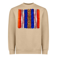 Baseball Brush Strokes Heavyweight Sweatshirt | Teevron