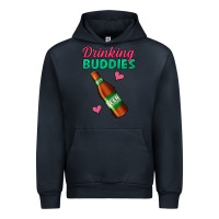 Navy drinking buddies beer bottle Urban Hoodie - Jasminsmagicworld
