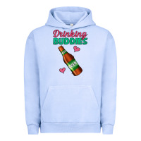 Pigment Grape Ice drinking buddies beer bottle Urban Hoodie - Jasminsmagicworld