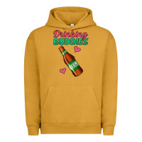 Pigment Peanut Butter drinking buddies beer bottle Urban Hoodie - Jasminsmagicworld
