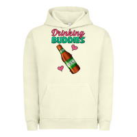 Drinking Buddies Beer Bottle Urban Hoodie | Teevron