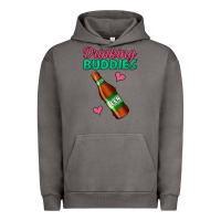Pigment Tornado drinking buddies beer bottle Urban Hoodie - Jasminsmagicworld