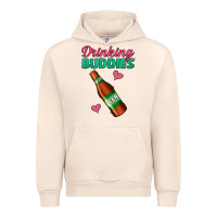 Sandshell drinking buddies beer bottle Urban Hoodie - Jasminsmagicworld