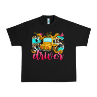 Black bus driver Urban Heavy Tee - Zillion Design Studio