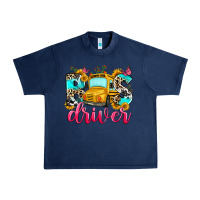 Navy bus driver Urban Heavy Tee - Zillion Design Studio