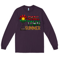 Plum small town summer Long Sleeve Tee - CowhideDigitalArt
