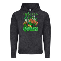 Vintage Black green ribbon liver cancer afro girl sneakers Vintage Hoodie - RanaPortraitStore
