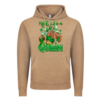 Vintage Coffee green ribbon liver cancer afro girl sneakers Vintage Hoodie - RanaPortraitStore
