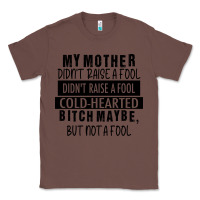 Chestnut my mother black Classic Tee - RacoonDesign