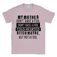 Lilac my mother black Classic Tee - RacoonDesign