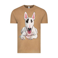 Vintage Camel bull terrier Vintage Tee - RanaPortraitStore