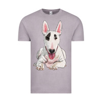 Vintage Zinc bull terrier Vintage Tee - RanaPortraitStore
