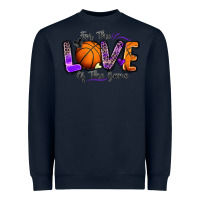 Navy for the love of the game basketball Heavyweight Sweatshirt - Zillion Design Studio