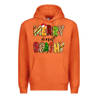 Carrot merry and bright Premium Hoodie - MaliasSmallBusiness