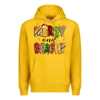 Lemon merry and bright Premium Hoodie - MaliasSmallBusiness