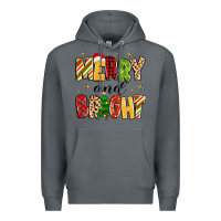 Rock merry and bright Premium Hoodie - MaliasSmallBusiness