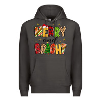 Smoke merry and bright Premium Hoodie - MaliasSmallBusiness
