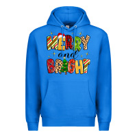True Royal merry and bright Premium Hoodie - MaliasSmallBusiness