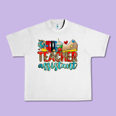 Teacher Assistant Urban Heavy Tee Designed By Zillion Design Studio