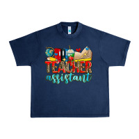 Navy teacher assistant Urban Heavy Tee - Zillion Design Studio