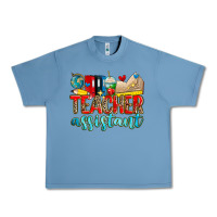 Pebble Blue teacher assistant Urban Heavy Tee - Zillion Design Studio