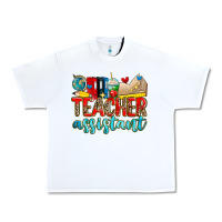 White teacher assistant Urban Heavy Tee - Zillion Design Studio