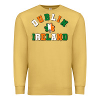Antique Gold dublİn ireland Premium Sweatshirt - MaliasSmallBusiness