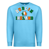 Ocean Blue dublİn ireland Premium Sweatshirt - MaliasSmallBusiness