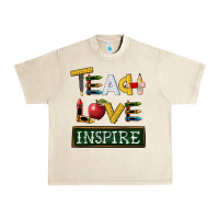 Sandshell teach love inspire Urban Heavy Tee - BarkalooDesign