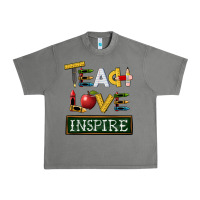Tornado teach love inspire Urban Heavy Tee - BarkalooDesign