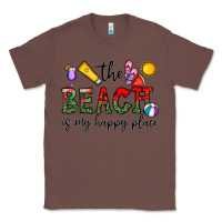 Chestnut the beach is my happy place Classic Tee - CowhideDigitalArt