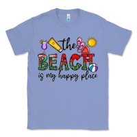 Colony Blue the beach is my happy place Classic Tee - CowhideDigitalArt