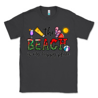 Smoke the beach is my happy place Classic Tee - CowhideDigitalArt